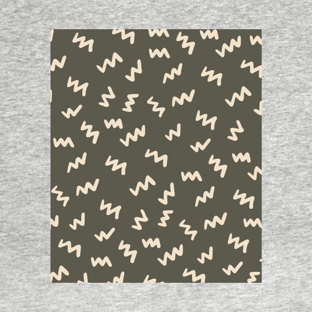 Mudcloth Lines Pattern Minimalist  Abstract   Boho  Pattern by zedonee